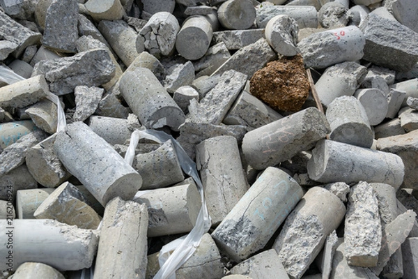 Fototapeta Compressive strength of concrete