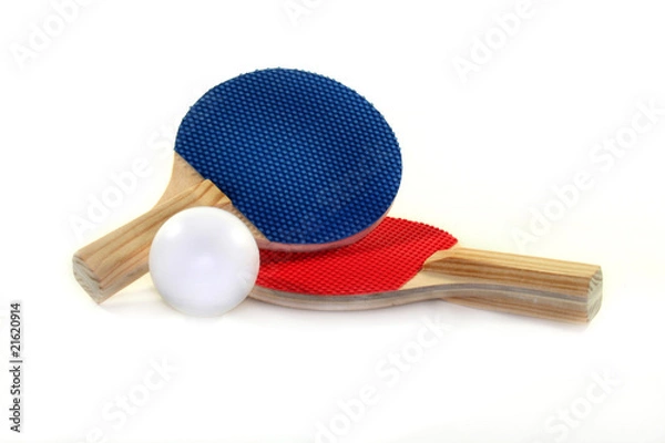 Fototapeta Tischtennisschläger