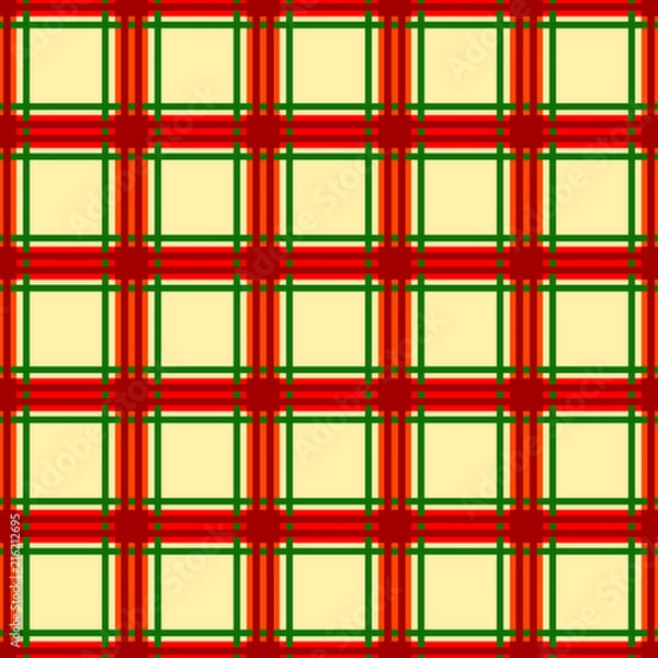 Fototapeta seamless pattern in a cage. background Gift