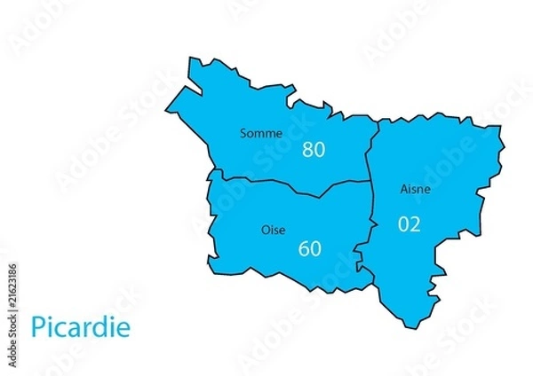 Obraz Region Picardie
