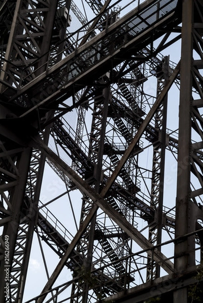 Obraz Disused Gasometer framework