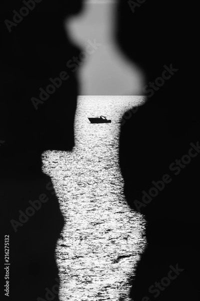 Obraz through the crack