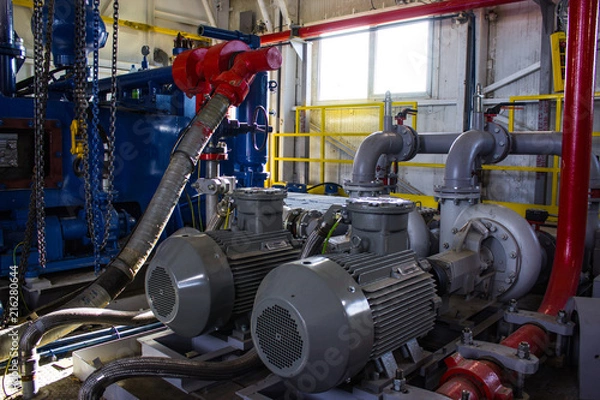 Obraz three-piston booster pump