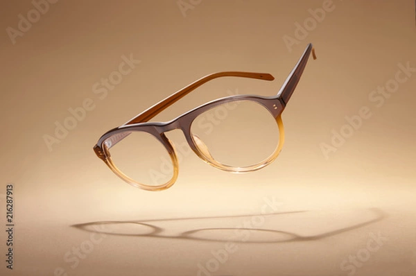 Obraz Brązowe okulary