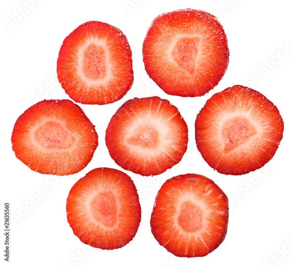 Obraz Plasterki Truskawek