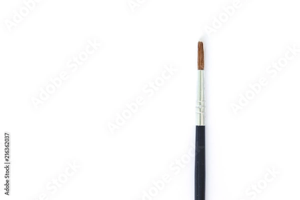 Obraz paint brush set tool art  on white background