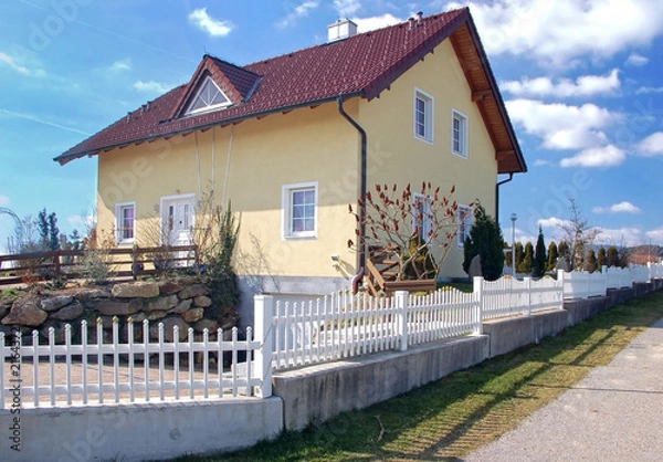 Obraz Einfamilienhaus