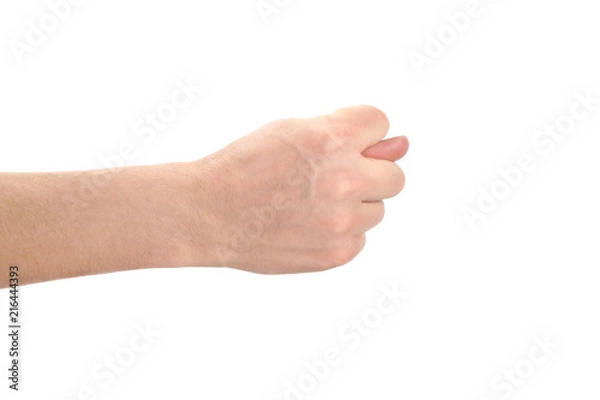 Obraz Fig sign, isolated on white background