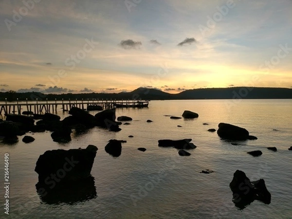 Obraz Cambodian SUnset