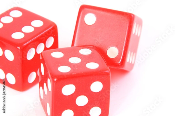 Obraz Three playing bones