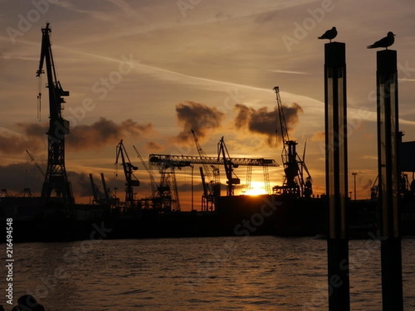 Fototapeta Hamburgerhafen