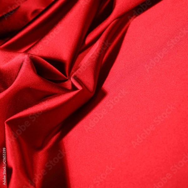 Fototapeta red satin
