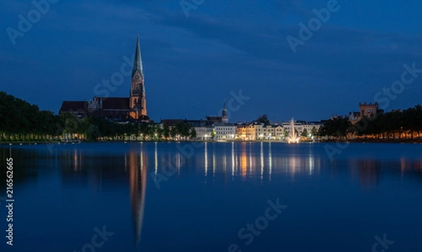 Obraz Pfaffenteich Schwerin