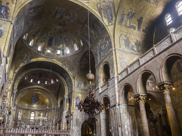 Fototapeta サンマルコ寺院　内装