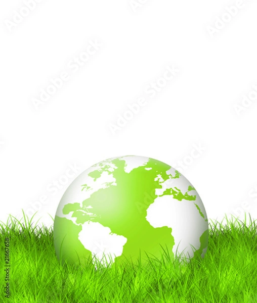 Obraz Think Green Concept