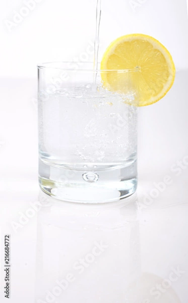 Obraz Lemon water refreshment