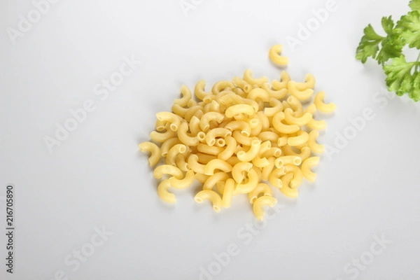 Fototapeta pasta elbows on a light background
