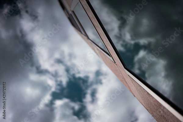 Obraz Reflection in a window