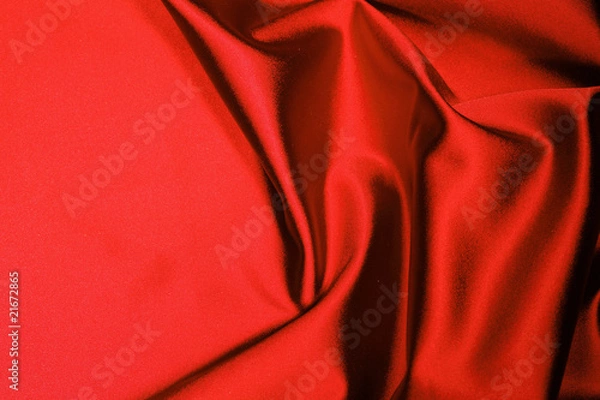 Fototapeta red satin