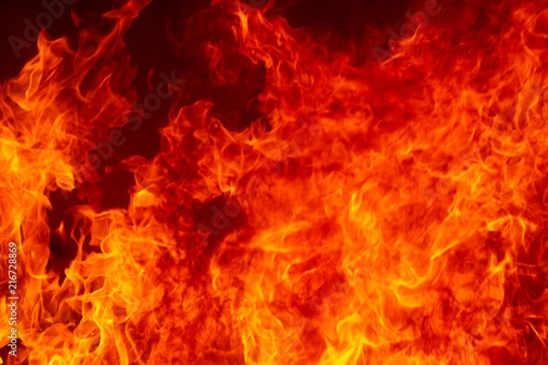 Obraz blaze fire flame texture background