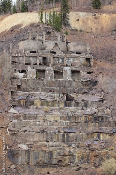 Fototapeta Old Mining Building