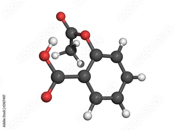 Obraz molecule chimie