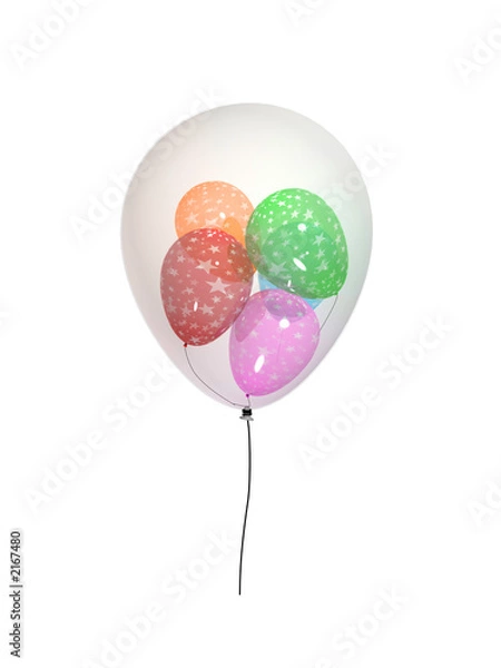 Obraz balloons 3d