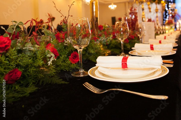 Obraz Wedding luxury decorations