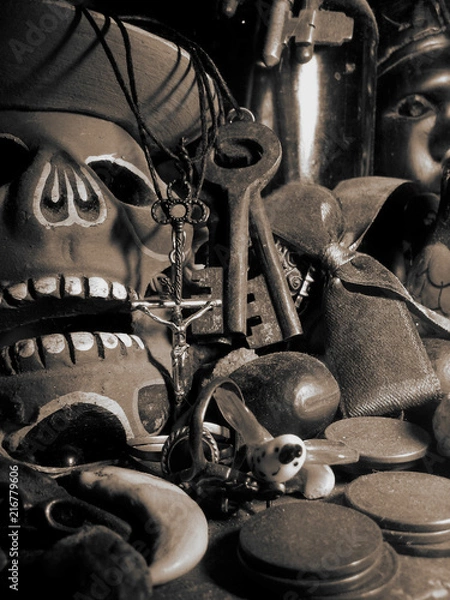 Fototapeta Hoodoo altar