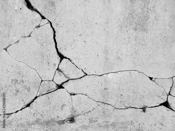 Obraz pęknięcie tło ścian betonowych