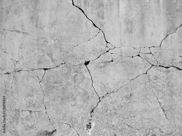 Obraz Crack beton tło ściany