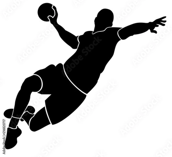 Obraz handballeur