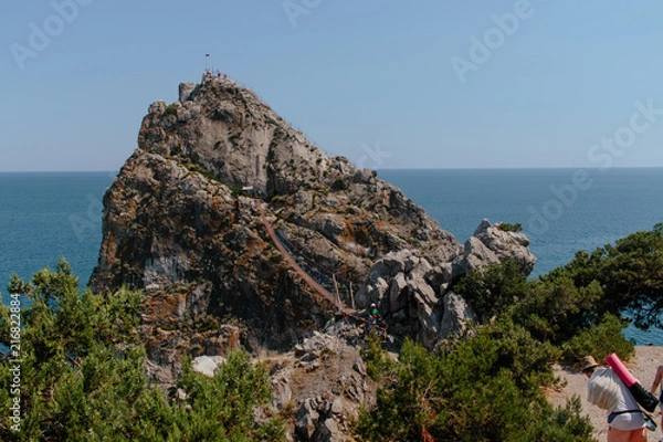 Obraz Simeiz cliff and bridge 2
