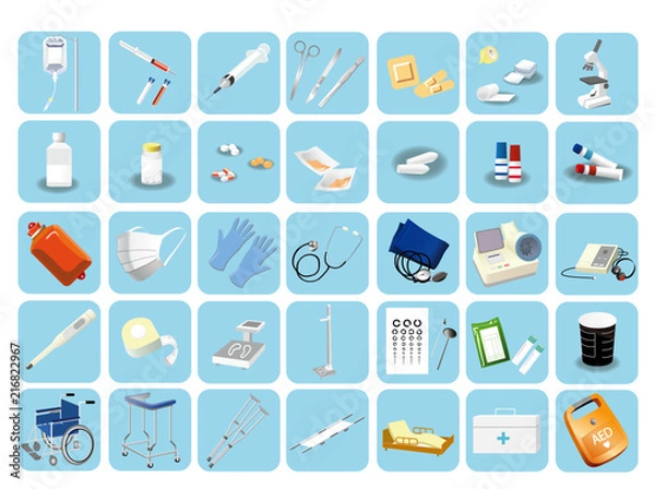 Obraz 医療器具　アイコン