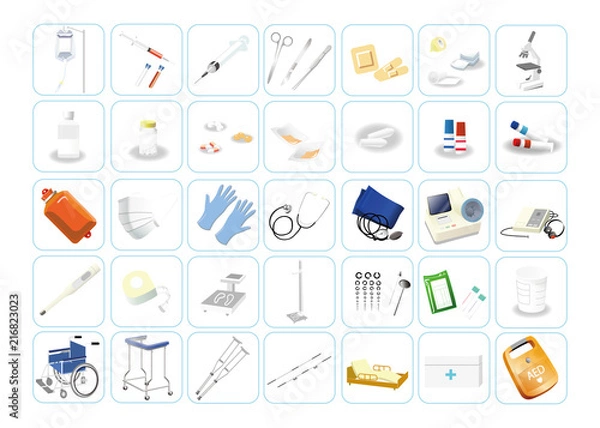 Obraz 医療器具　アイコン