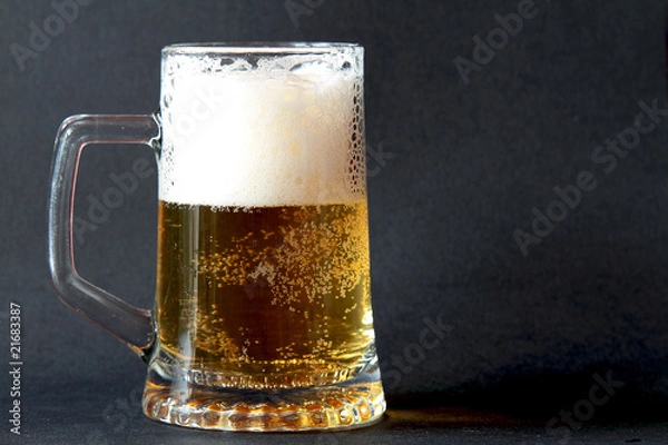 Obraz BIRRA FONDALE NERO