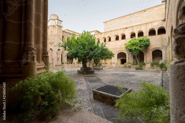 Fototapeta Convent of San Benito in Alcantara (Caceres, Spain)