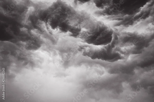 Obraz Un orage de grêle