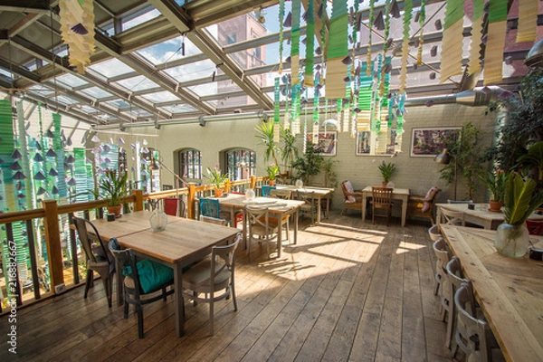 Obraz piekna restauracja 