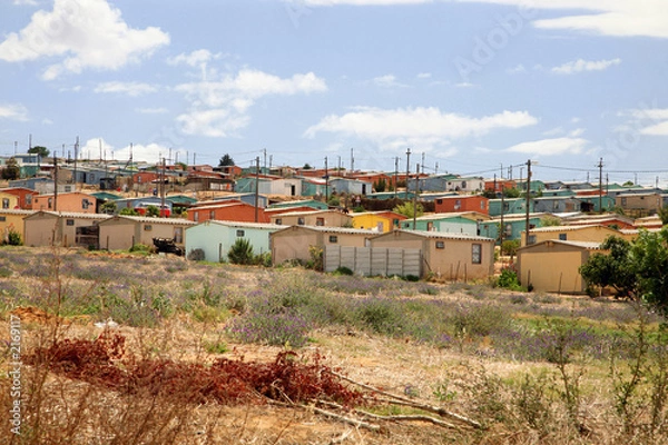 Obraz township en afrique du sud