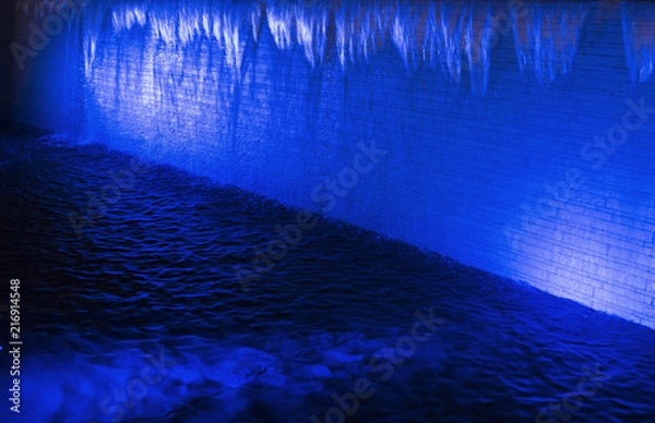 Obraz Illuminating Blue Water 