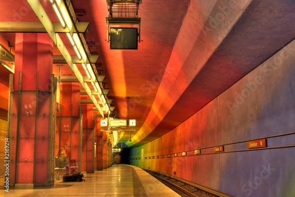 Fototapeta ubahn candidplatz 3