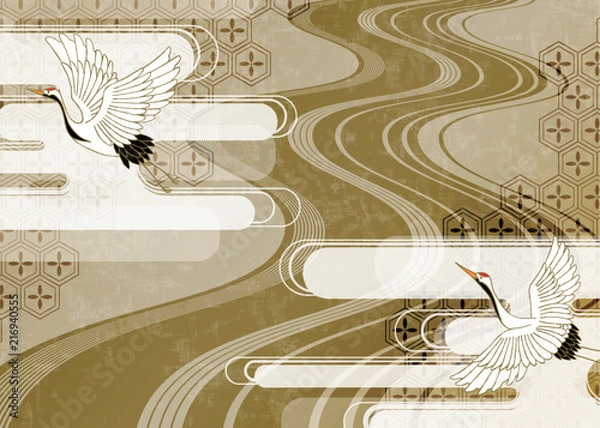 Obraz 和柄　背景画像