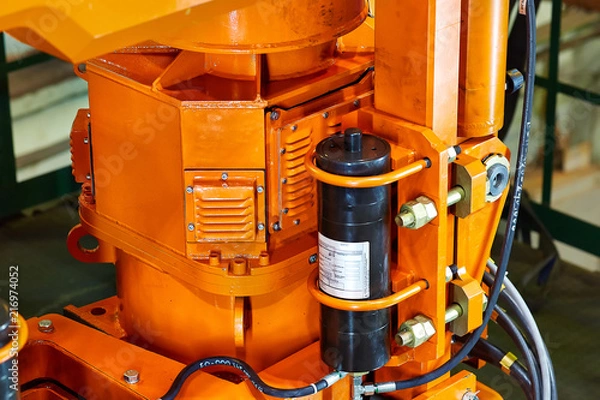 Obraz hydraulic hose system oil drive system