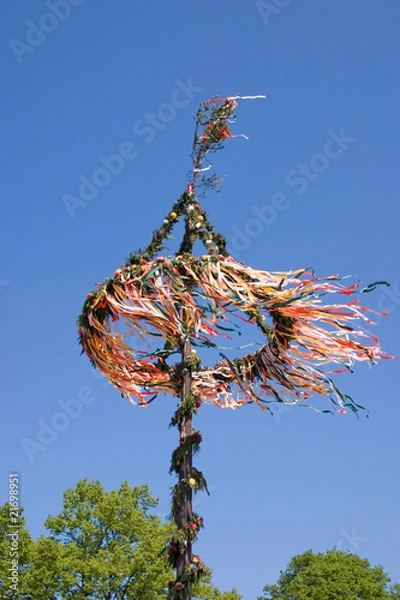 Obraz Kolorowy Maypole