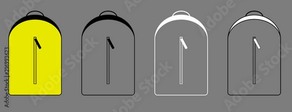 Obraz School Bag Icons 