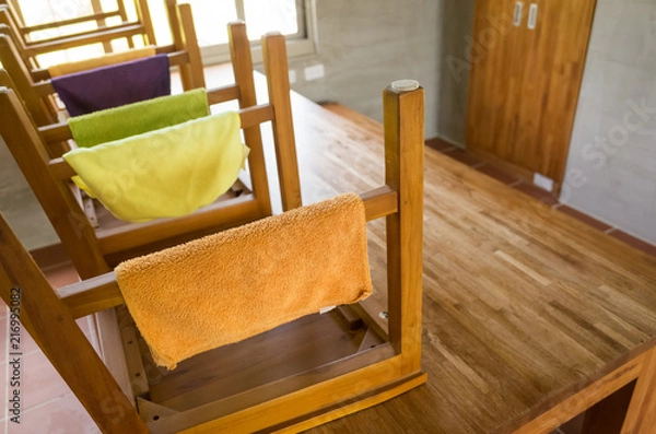 Fototapeta house clean with chair