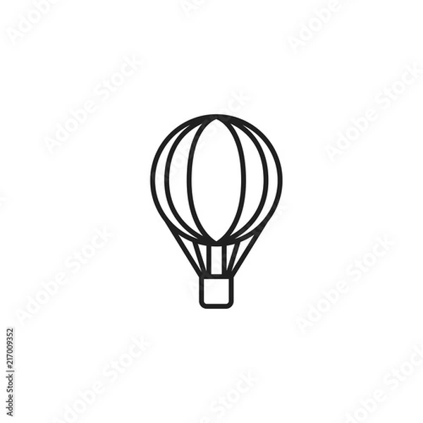 Fototapeta Airbaloon Vector İcon, Eps10