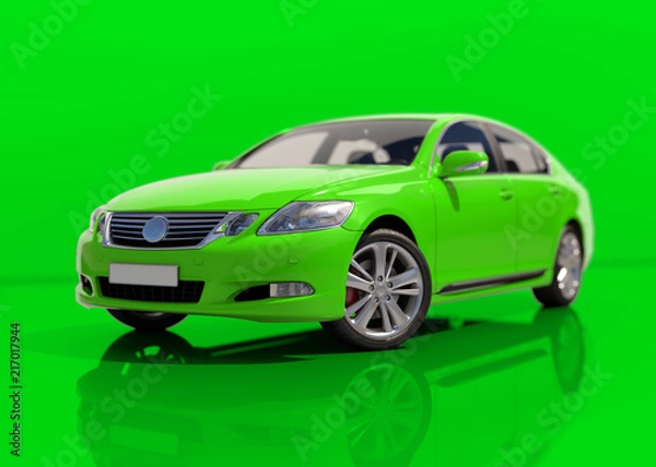 Obraz Modern Generic Sedan Car