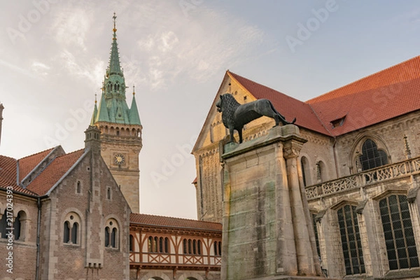 Obraz Burgplatz Braunschweig